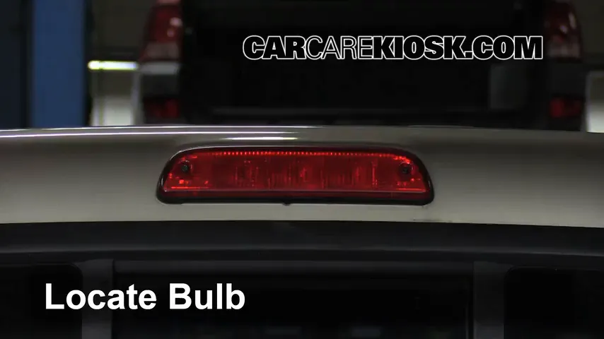 2008 Toyota Tacoma 2.7L 4 Cyl. Extended Cab Pickup (4 Door) Lights Center Brake Light (replace bulb)